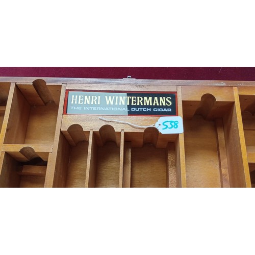 538 - Henry Wintermans vintage cigar shop display