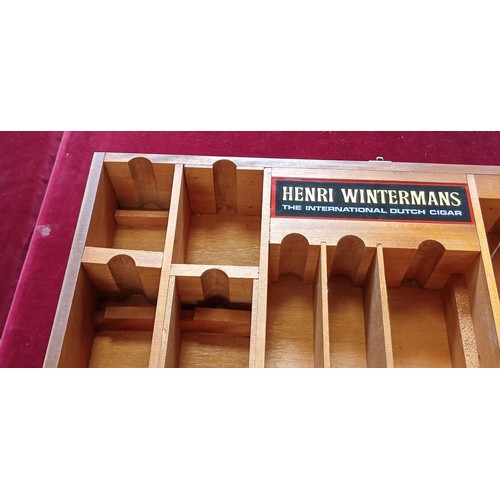 538 - Henry Wintermans vintage cigar shop display