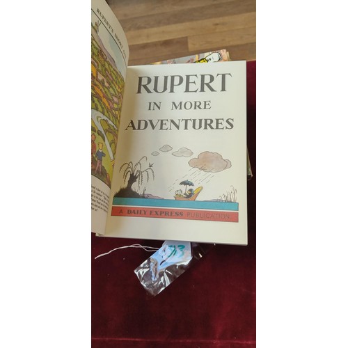 543 - Facsimile editions of Rupert the Bear Annuals, being 1941 (2 copies both in slipcases), 1944 (Collec... 