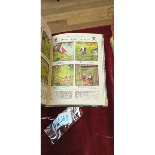 543 - Facsimile editions of Rupert the Bear Annuals, being 1941 (2 copies both in slipcases), 1944 (Collec... 