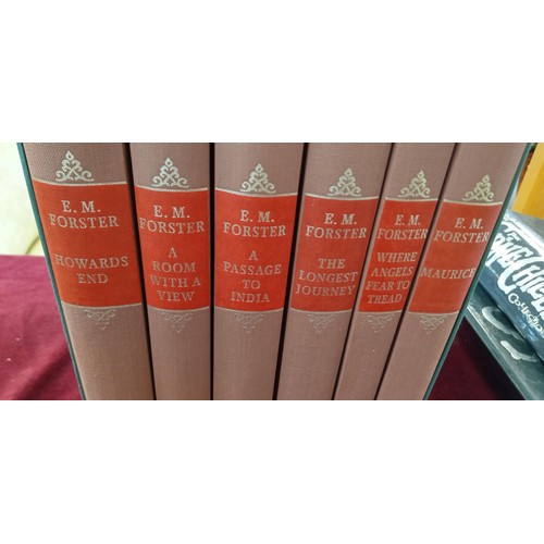 557 - E. M. Forster six Folio Society books 1996, in slip case.