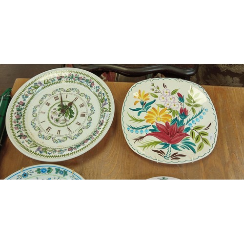 569 - Selection of collectable plates including Bella Vista Mid Winter Style craft