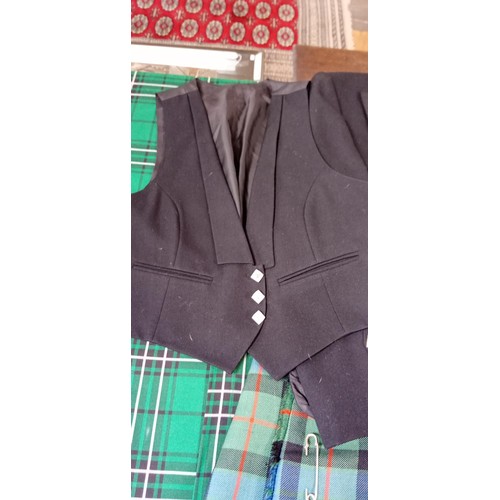 571 - Vintage kilt, waist coat and jacket