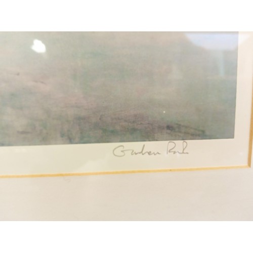 7 - Framed limited edition print 231/250 & signed 'Home 18th hole Moray Golf Club' by Graham Pook measur... 