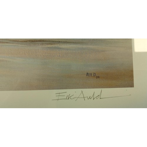 42 - Framed Eric Auld Artist Proof 'The Tall Ships - Aberdeen 1991' signed