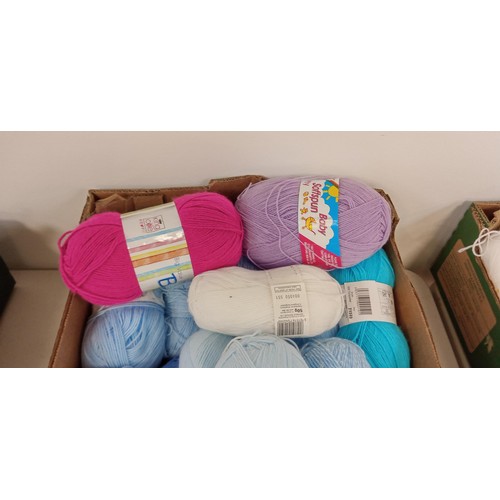 9 - Box of baby wool