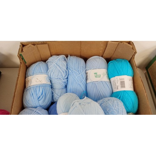 9 - Box of baby wool