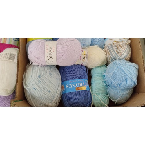 9 - Box of baby wool