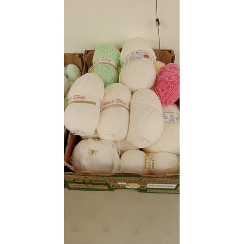 13 - 2 Boxes of assorted baby wool