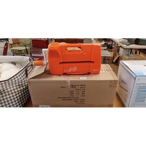 410 - Tonic studio tangerine A4 dye cutting machine