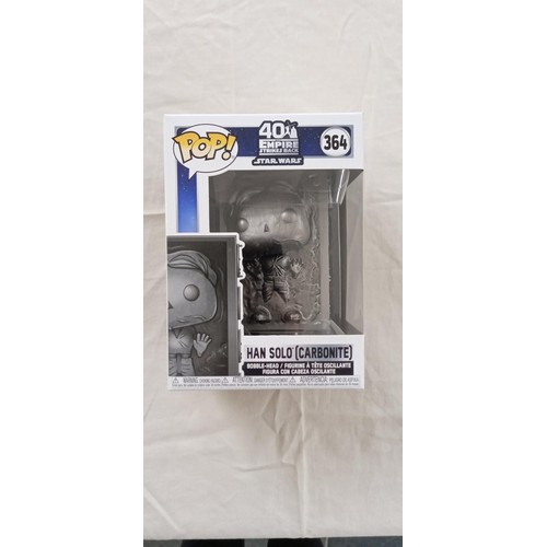 14 - Funko Pop/ bobble head Star Wars #364 The Empire Strikes Back Han Solo (Carbonite)