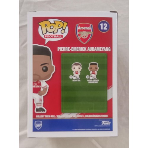 31 - Funko Pop football/ bobble head Arsenal #12 Pierre-Emerick Aubameyang