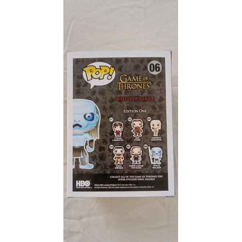 38 - Funko Pop/ bobble head Game of Thrones #06 White Walker