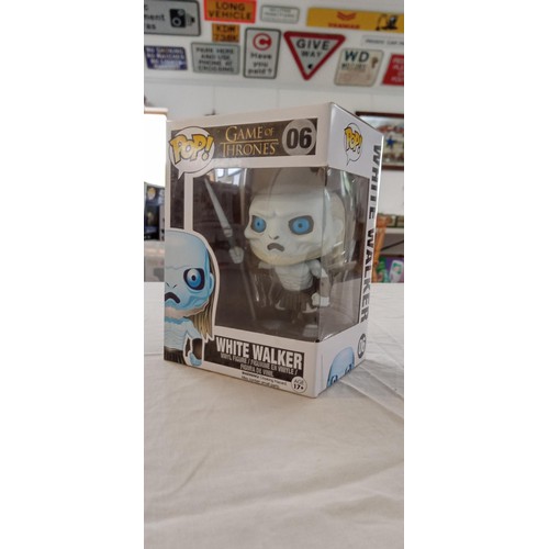 38 - Funko Pop/ bobble head Game of Thrones #06 White Walker