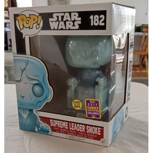 45 - Funko Pop/ bobble head Star Wars #182 Supreme Leader Snoke