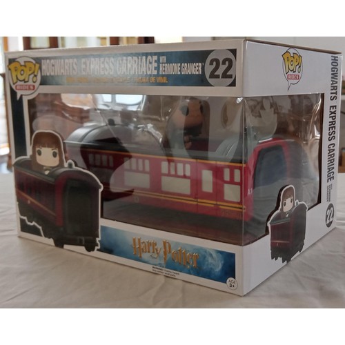 48 - Funko Pop/ bobble head Harry Potter #22 Hogwarts express carriage with Hermione Granger