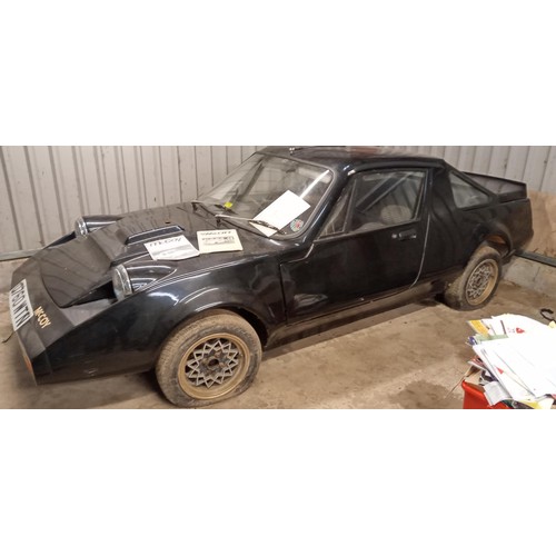 1 - McCoy Coupe kit car very rare black with registration documents, has been stored in a barn.  THIS LO... 