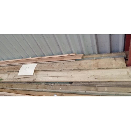 46 - Selection of mainly treated timber