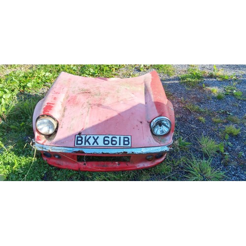 60 - GTM kit car reg BKX 661B on a 1964 Austin Mini Cooper and registered as a historic vehicle but car n... 