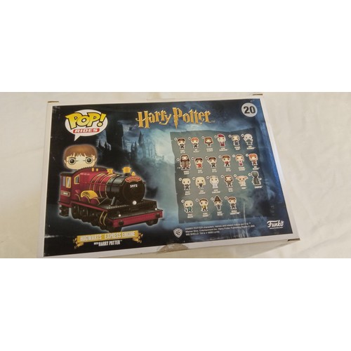 60 - Funko Pop/ bobble head #20 Harry Potter Hogwarts Express Engine with Harry Potter