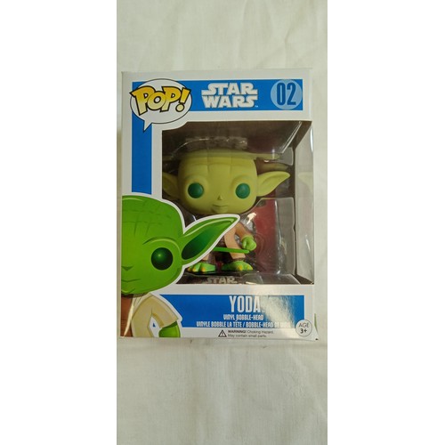 110 - Funko Pop/ bobble head Star Wars #02 Yoda