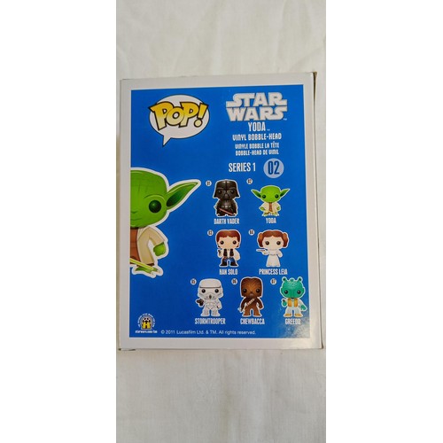 110 - Funko Pop/ bobble head Star Wars #02 Yoda