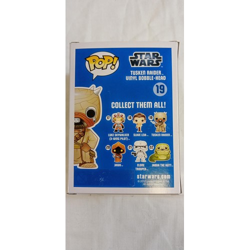 111 - Funko Pop/ bobble head Star Wars #19 Tusken Raider