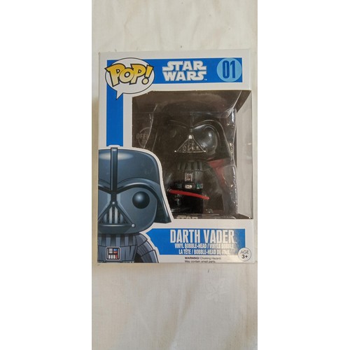 116 - Funko Pop/ bobble head Star Wars #01 Darth Vader