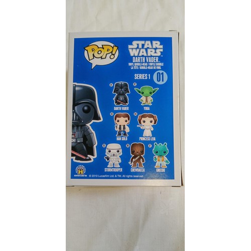 116 - Funko Pop/ bobble head Star Wars #01 Darth Vader