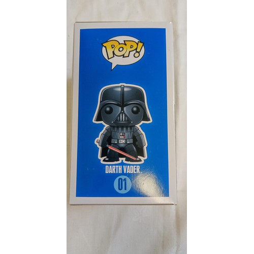 116 - Funko Pop/ bobble head Star Wars #01 Darth Vader