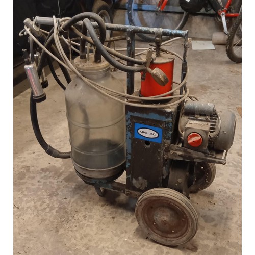 81 - Matelco Unilac portable milking machine