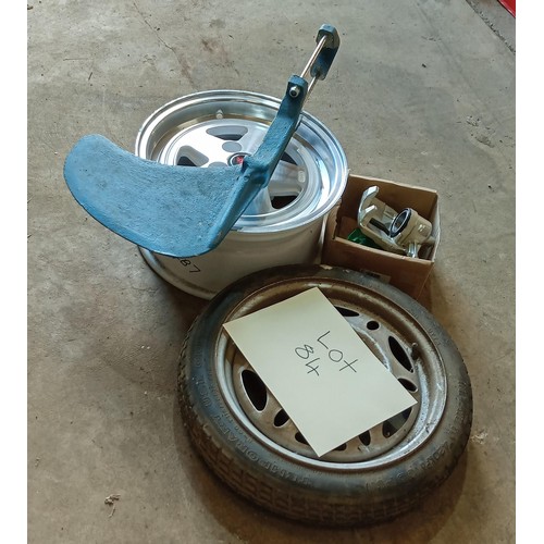 84 - 2 Wheels, VW/ Audi calipers and boat rudder