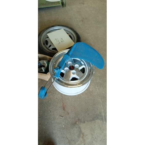 84 - 2 Wheels, VW/ Audi calipers and boat rudder