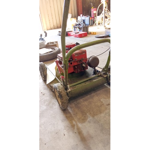 85 - Hayterette Briggs & Stratton petrol lawn mower