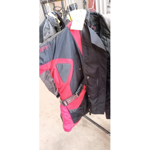 96 - Swift innovation motor bike jacket with armour