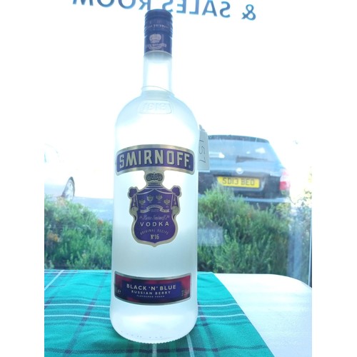 14 - Smirnoff 1L 'Black n Blue' Russian Berry 37.5 Vol