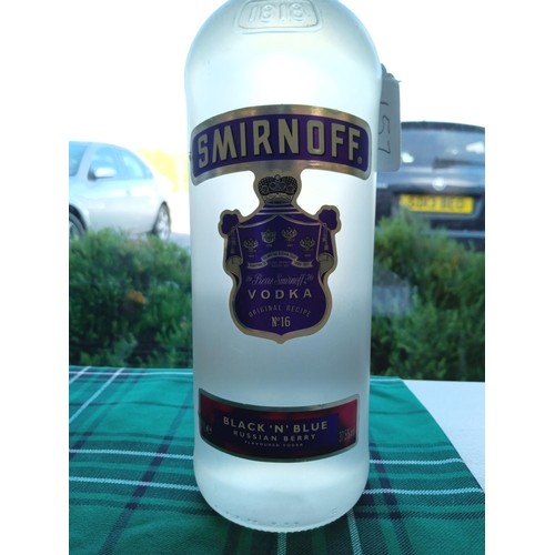 14 - Smirnoff 1L 'Black n Blue' Russian Berry 37.5 Vol