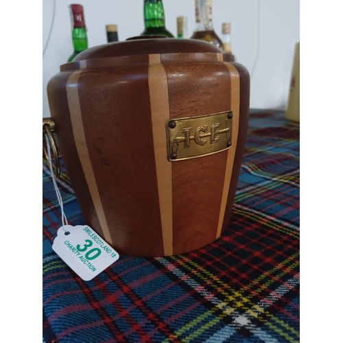 30 - Vintage ice bucket for scotch on the rocks