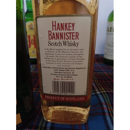 31 - Cutty Sark blended Scots whisky 40 vol 700ml export & Hankay Bannister scotch whisky 70cl 40 vol