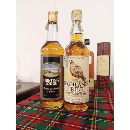 47 - Hunting Lodge scotch whisky 70cl 40 vol & Highland Pride scotch whisky 70cl 40 vol