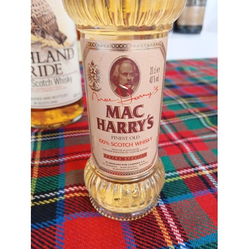 48 - Doble-V whisky 70cl 40 vol & Mac Harry's extra special scotch whisky 20cl 40 vol