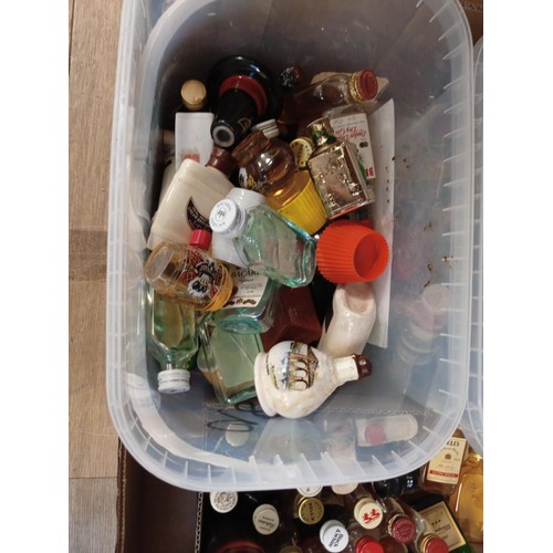 53 - Large selection of miniatures to include whisky, liqueurs and others