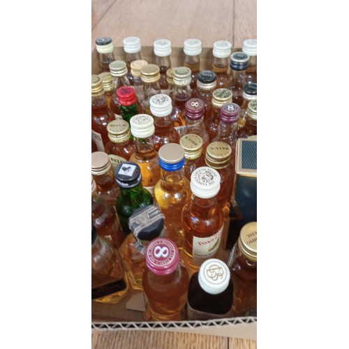 79 - Selection of vintage whisky miniatures