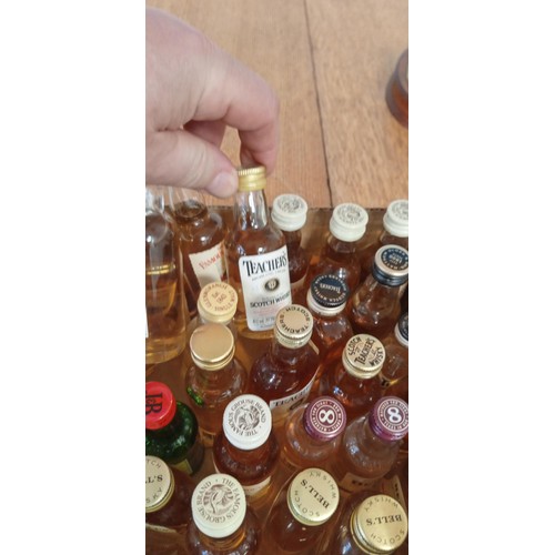 79 - Selection of vintage whisky miniatures