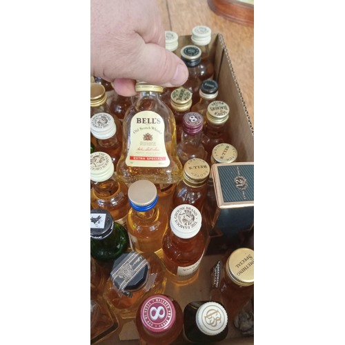 79 - Selection of vintage whisky miniatures