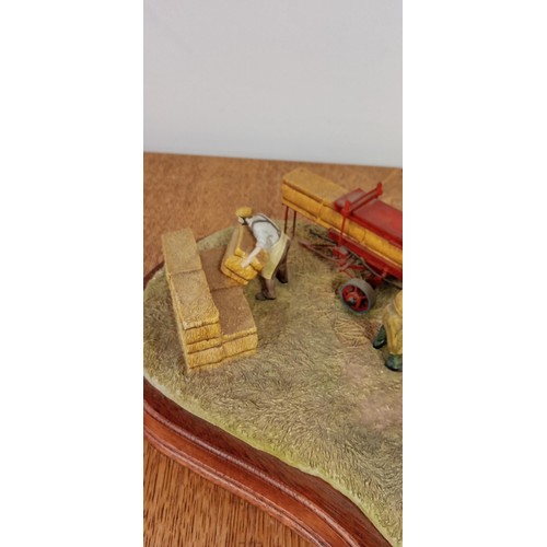 80 - Border Fine Arts 376/600 The Threshing Mill with COA Some light damage hence £300- £500 (collection ... 