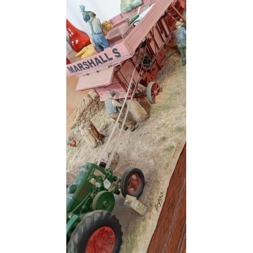 80 - Border Fine Arts 376/600 The Threshing Mill with COA Some light damage hence £300- £500 (collection ... 