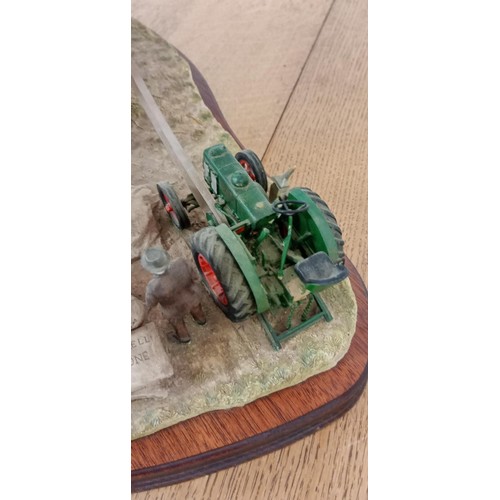 80 - Border Fine Arts 376/600 The Threshing Mill with COA Some light damage hence £300- £500 (collection ... 