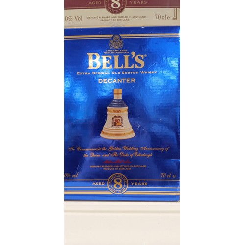 91 - 3 Whisky Bells to include 97 Christmas, Queens 60th & Golden Wedding anniversary of the Queen