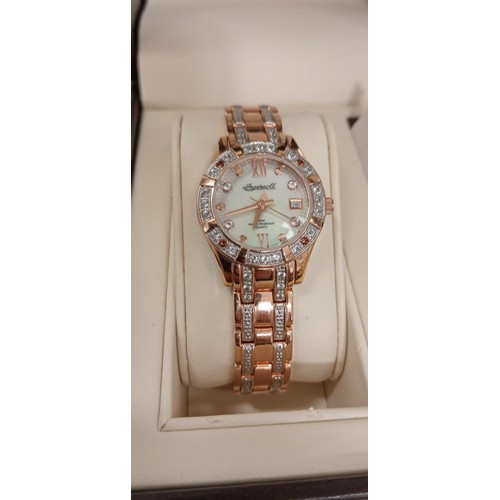 103 - Ingersol Gems ladies watch in original case